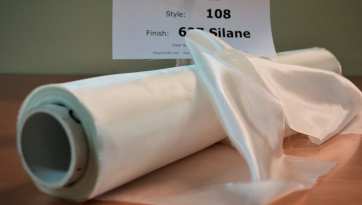 1.4 oz/sq yd fiberglass cloth loose roll angle from Thayercraft