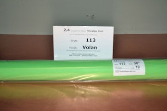 Roll of fiberglass cloth style 113 before the final packing layers