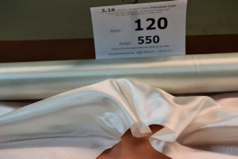 Style 120 3.16  oz crowfoot weave fiberglass cloth  folded a bit loose 