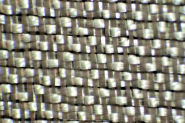 120 3.16 oz/sq yd 4 harness satin weave fiberglass cloth Microscope