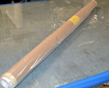 14609 in plastic on Glass layup table 5 yard roll used for testing