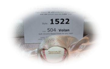 3.63 oz/sq yd fiberglass cloth with 504 Volan finish from Thayercraft