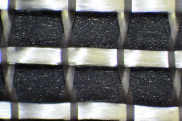 LENO weave 1659 closer microscopic view 1.6 oz Fiberglass Cloth thayercraft