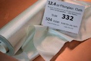 332 12.4 oz/sq yd fiberglass cloth loose roll angle shot id sheet from Thayercraft