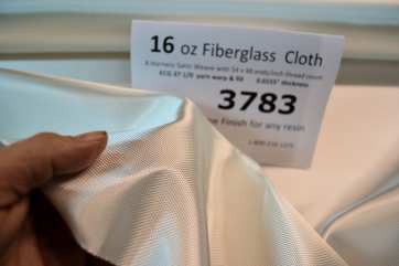 Style 3783 8 harness satin fiberglass cloth hand holding with id sheet from Thayercraft Style 3783 8 harness satin fiberglass cloth hand holding with id sheet from Thayercraft
