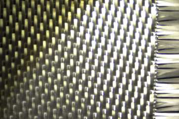 Micro view 8 Harness Satin weave style 3783 Fiberglass Cloth Thayercraft 8 Harness Satin weave Fiberglass Cloth style 3783 16 oz/sq yd thayercraft