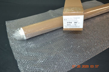 3784 38 497A 25.4 osy 3 yard roll fiberglass cloth unpacked