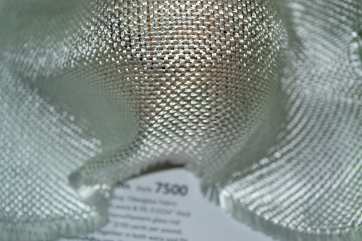 9.6 oz/sq yd Style 7500 Volan finish fiberglass cloth from Thayercraft 7500 504 Volan on baseball from Thayercraft