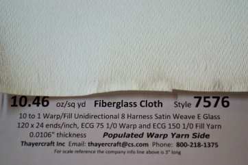 7576 close up with data populated warp yarn side 8hs fiberglass cloth from Thayercraft 7576 close up with data populated warp yarn side 8hs fiberglass cloth from Thayercraft