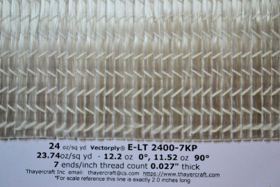 E-LT 2400-7KP Vectorply stitched fiberglass close up full size E-LT 2400-7KP Vectorply stitched fiberglass close up full size